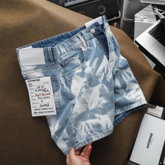 Quần Short Jean Relaxed Loopy