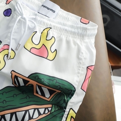 Quần Shorts Biển Relaxed Dino