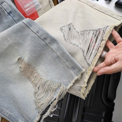 Shorts Jean Fapas Straight Fit Pillow
