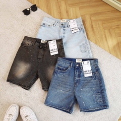 Quần Shorts Jean Relaxed Squash