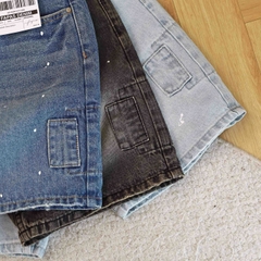 Quần Shorts Jean Relaxed Squash