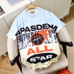 Áo Thun Ngắn Mesh Relaxed Fire