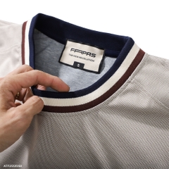 Áo Thun Fapas Regular Herringbone