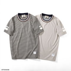 Áo Thun Fapas Regular Herringbone