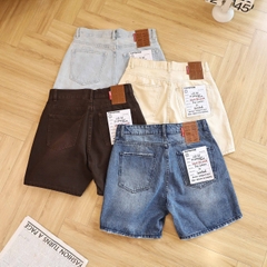 Quần Shorts Jean Relaxed Ruber