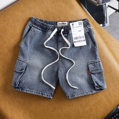 Quần Shorts Jean Relaxed Fork