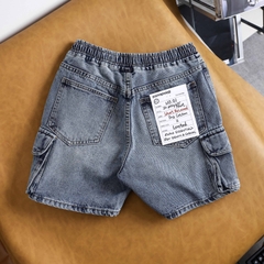 Quần Shorts Jean Relaxed Fork