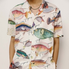 Áo Sơ Mi Tay Ngắn Relaxed Fish