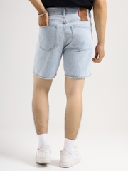 Quần Shorts Jean Relaxed Ruber