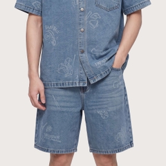 Shorts Jean Fapas Baggy Magic