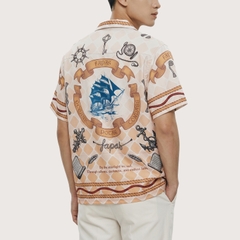 Sơ Mi Tay Ngắn Fapas Relaxed Sailor