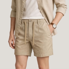 Shorts Linen Fapas Relaxed Hidden