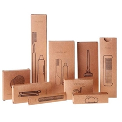 Bộ hộp giấy tự huỷ in Logo