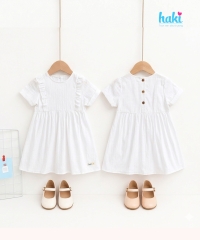 Váy bé gái cộc tay bèo ngực HK524