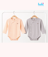 Bodysuits dài tay cài lệch vải gỗ sồi cao cấp BM021