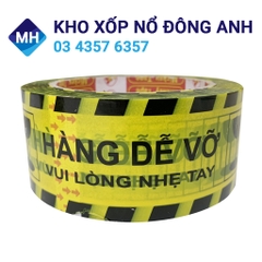 Băng dính in chữ hàng dễ vỡ