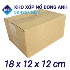 Hộp carton 18x12x12 cm