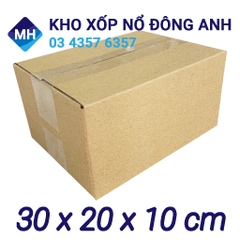 Hộp carton 30x20x10 cm
