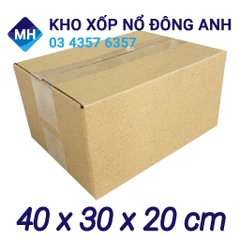 Hộp carton 40x30x20 cm