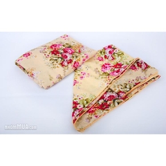 Vỏ gối cotton nhung