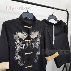 SET shanghai rồng thêu