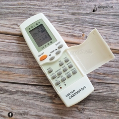 Điều khiển điều hòa Carrier 2 chiều mở nắp