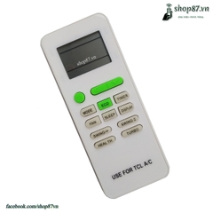 Điều khiển điều hòa TCL 2 chiều phím xanh