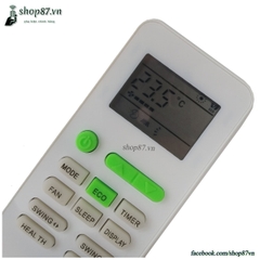 Điều khiển điều hòa TCL 2 chiều phím xanh