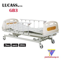 Giường bệnh nhân 3 tay quay Lucass GB3