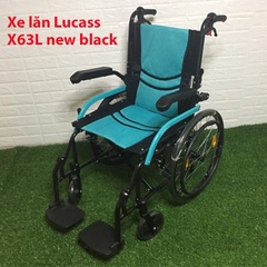 Xe lăn hợp kim nhôm siêu nhẹ Lucass X63L new