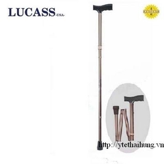 Gậy batoong cao cấp, gập được làm 4