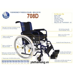 Xe lăn Bỉ Vermeiren 708D