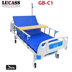 Giường y tế 1 tay quay Lucass GB-C1 (GB-1A)