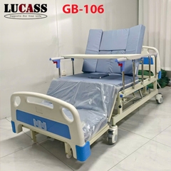 Giường y tế đa chức năng 3 tay quay 1 cần gạt bô Lucass GB-106