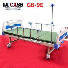 Giường y tế 2 tay quay Lucass GB-9E nâng đầu và chân