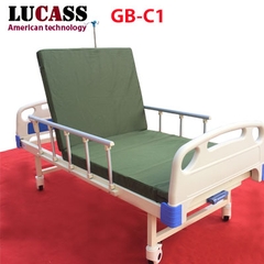 Giường y tế 1 tay quay Lucass GB-C1 (GB-1A)