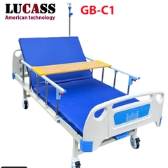 Giường y tế 1 tay quay Lucass GB-C1 (GB-1A)