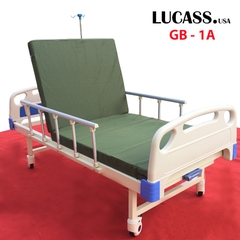 Giường bệnh nhân nhập khẩu 1 tay quay Lucass GB-1A
