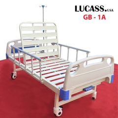 Giường bệnh nhân nhập khẩu 1 tay quay Lucass GB-1A