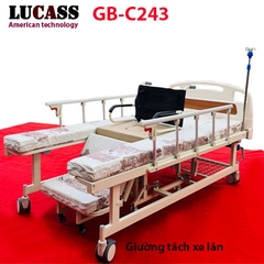 Giường tách xe lăn Lucass GB-C243 (GB-6E)