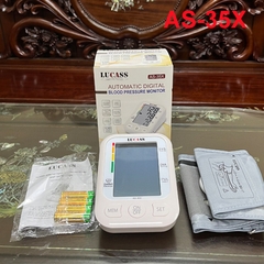 Máy đo huyết áp điện tử bắp tay Lucass AS-35X