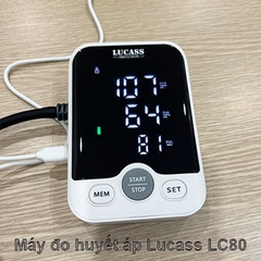 Máy đo huyết áp có giọng nói tiếng Việt Lucass LC80