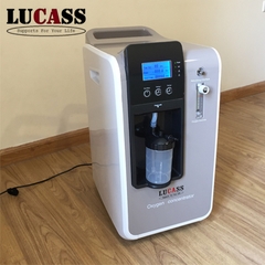 Máy tạo oxy 5 lít/phút Lucass SZ-5BW có chức năng xông