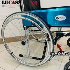 Xe lăn tiêu chuẩn Lucass X9