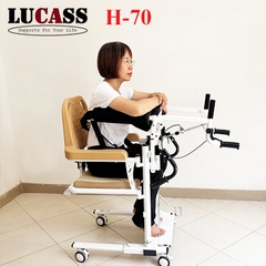 Xe di chuyển và nâng hạ bệnh nhân Lucass H-70