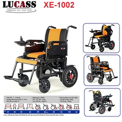 Xe lăn điện Lucass XE-1002 phiên bản cải tiến
