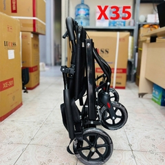 Xe lăn du lịch gấp gọn Lucass X35