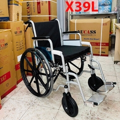 Xe lăn Lucass X39L bánh đúc, đệm 2 lớp