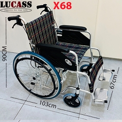 Xe lăn hợp kim nhôm X68L hoặc X68