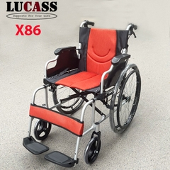 Xe lăn Lucass X86 khung hợp kim nhôm